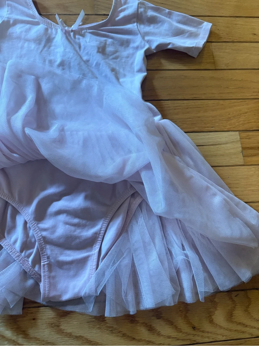Girls Toddler Pink Ballet Leotard Dress & Skirt Set Size 4